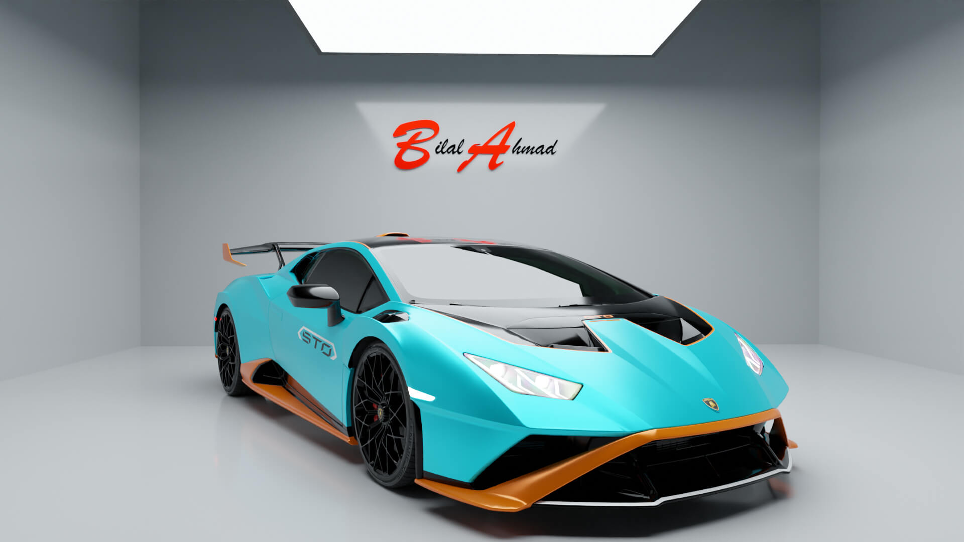 Lamborghani Huracon Sto - 3D Model by BILAL AHMAD