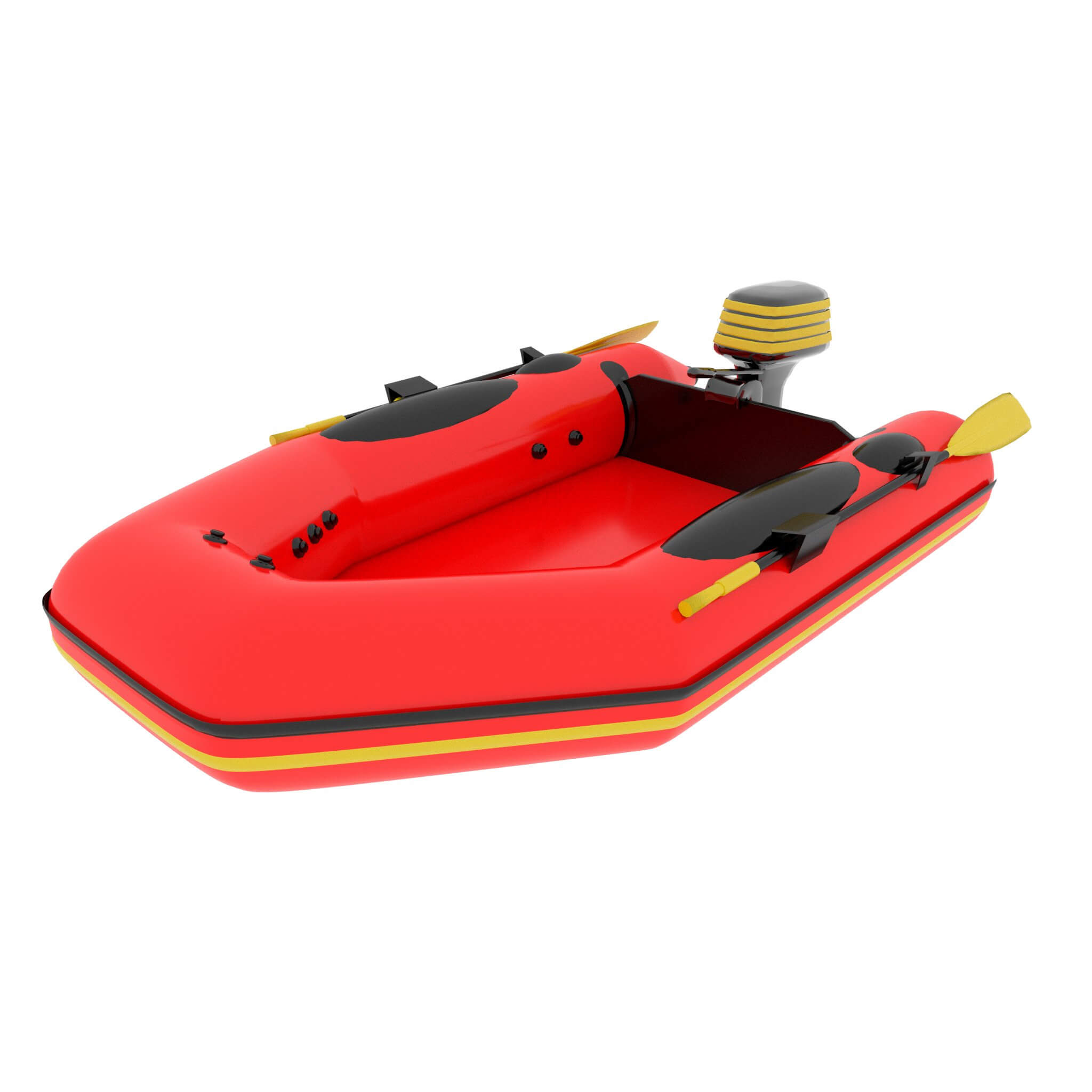 Motor Zodiac 3D Model by BILALGOK