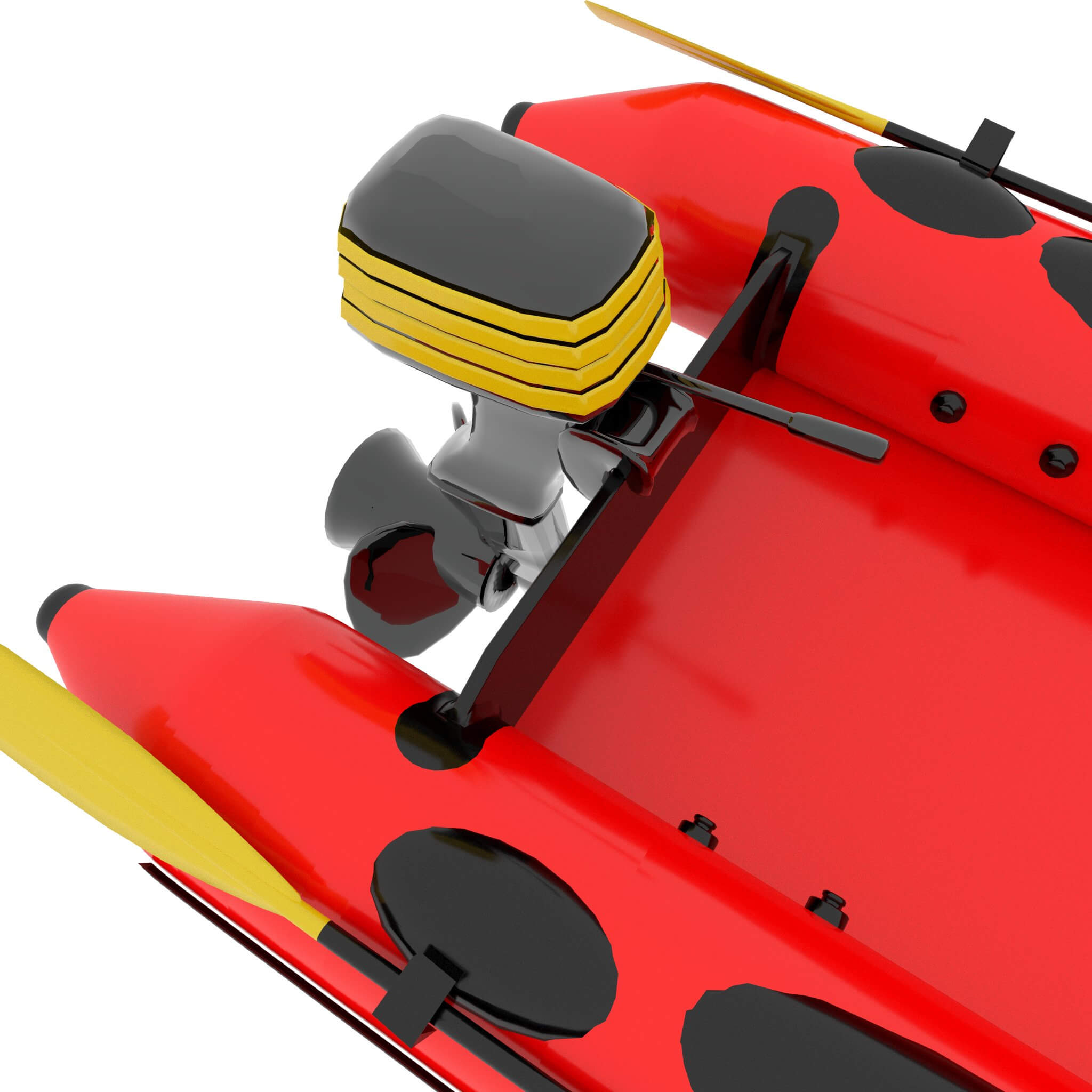 Motor Zodiac 3D Model by BILALGOK