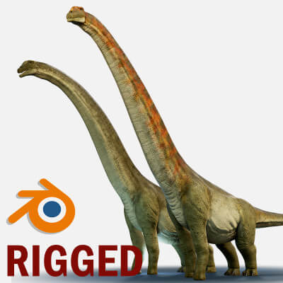 Argentinosaurus Rig - 3D Model by billnguyen1411