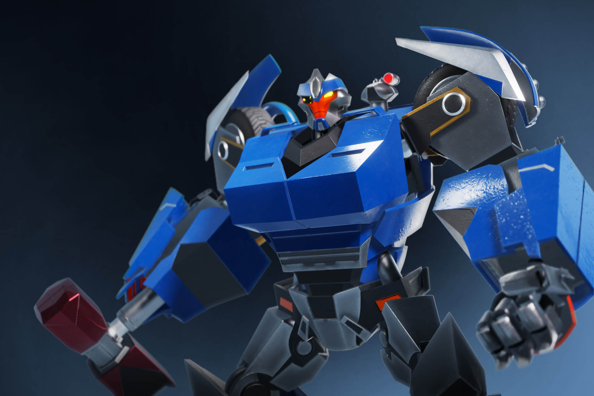 Breakdown Transformers Prime Rig - 3D Model by billnguyen1411
