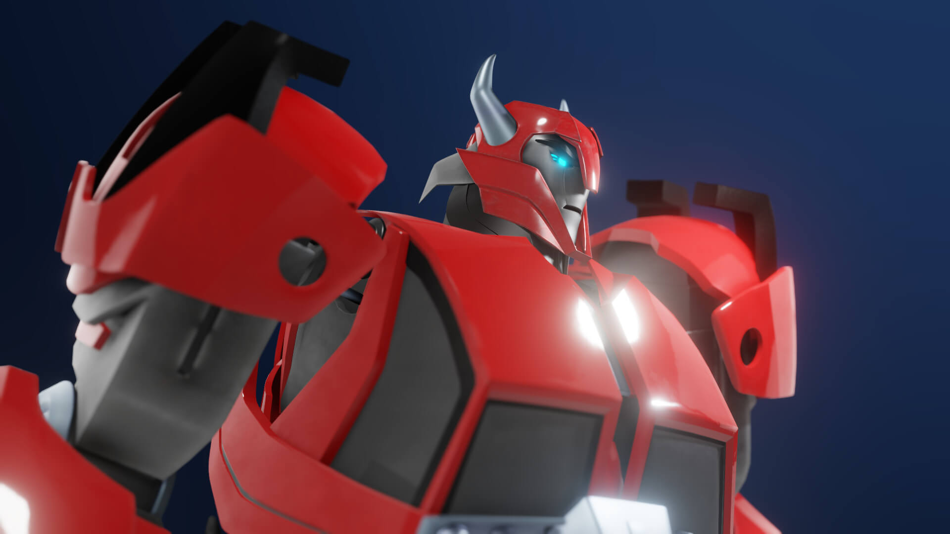 Cliffjumper Transformers Prime Rig - 3D Model by billnguyen1411