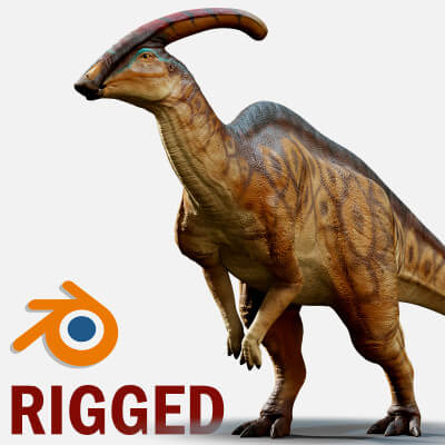 Parasaurolophus Rig by billnguyen1411