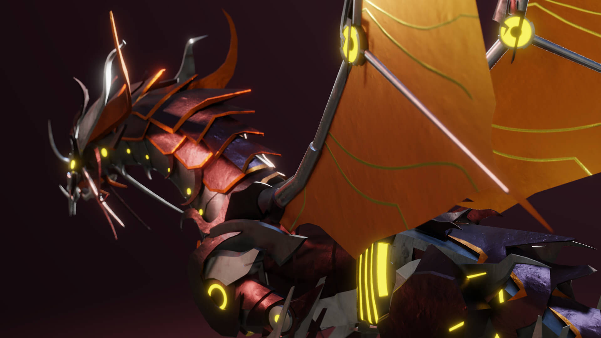 Predaking Transformers Prime Dragon Rig 3D Model by billnguyen1411