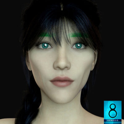 Characters Chibylion for Genesis 8 Female