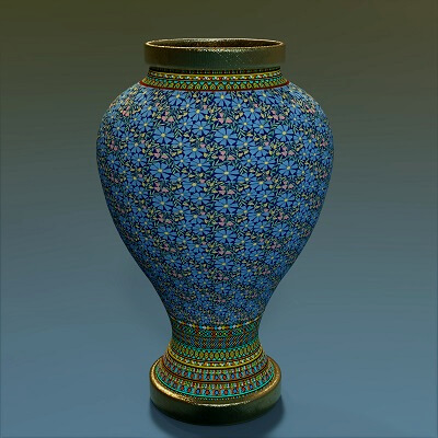 Medieval Flower Vase 3