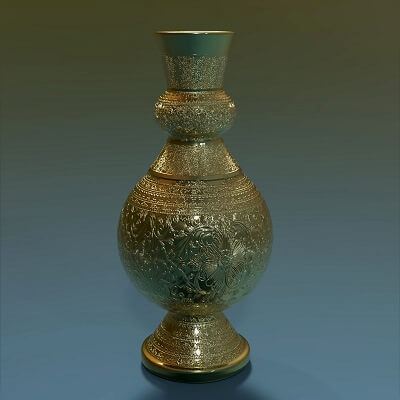 Medieval Flower Vase 7