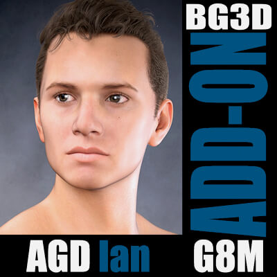 BG3D Add-On for AGD Ian for G8 8.1M