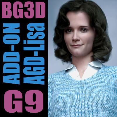 BG3D Add-On for AGD Lisa for G9