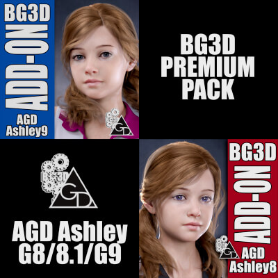 BG3D Add-On Premium Pack for AGD Ashley G8/8.1/G9