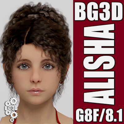 BG3D Alisha NE for Genesis 8/8.1 Female