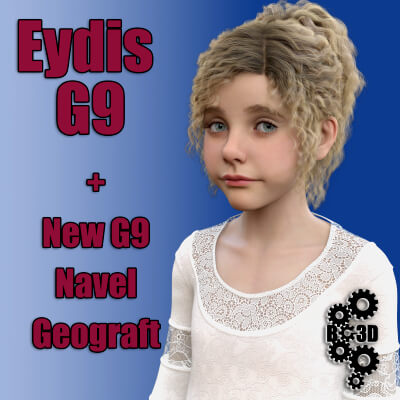 BG3D Eydis for G9 with Bonus G9 Navel