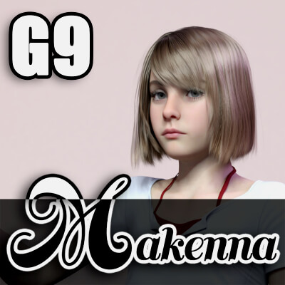 BG3D Makenna for Genesis 9 by BioGearz3D