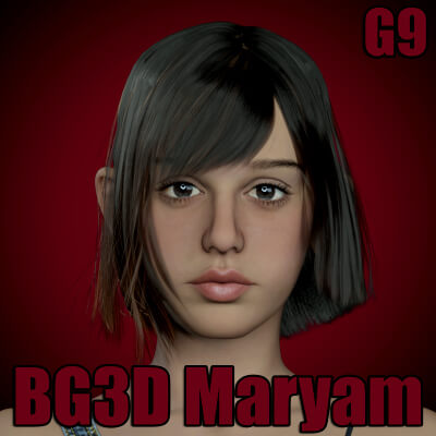 BG3D Maryam for G9 - Bonus Set