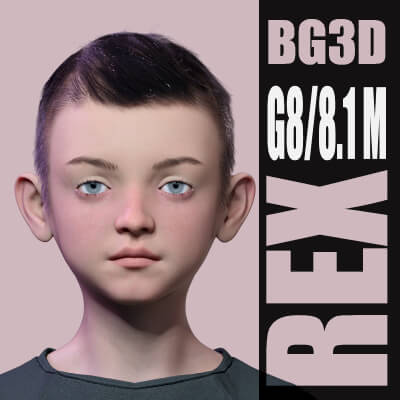 BG3D_REX for Genesis 8/8.1 Male