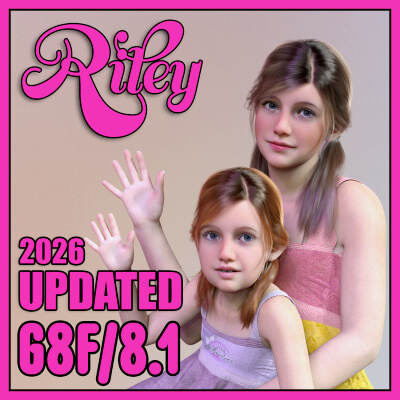 BG3D Riley for Genesis 8 and 8.1 Female