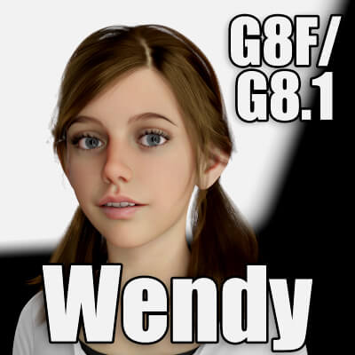 BG3D Wendy for Genesis 8/8.1 Female