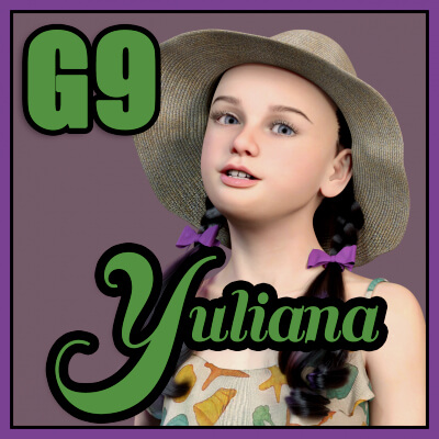 BG3D Yuliana for Genesis 9 by BioGearz3D
