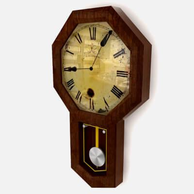 Civilisation Clock Model Historical Clock - 3D Model by Birdfix
