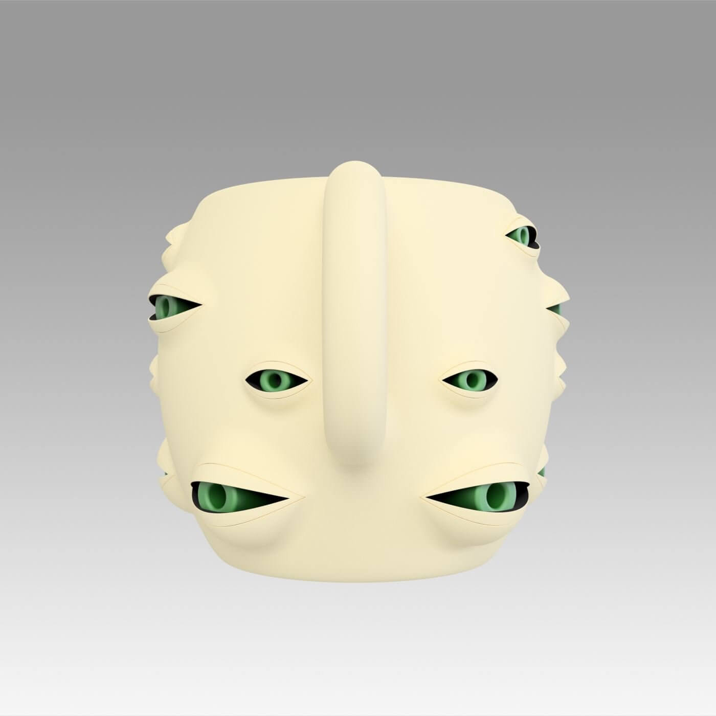 Eye Cup 3D Model by Blackeveryday