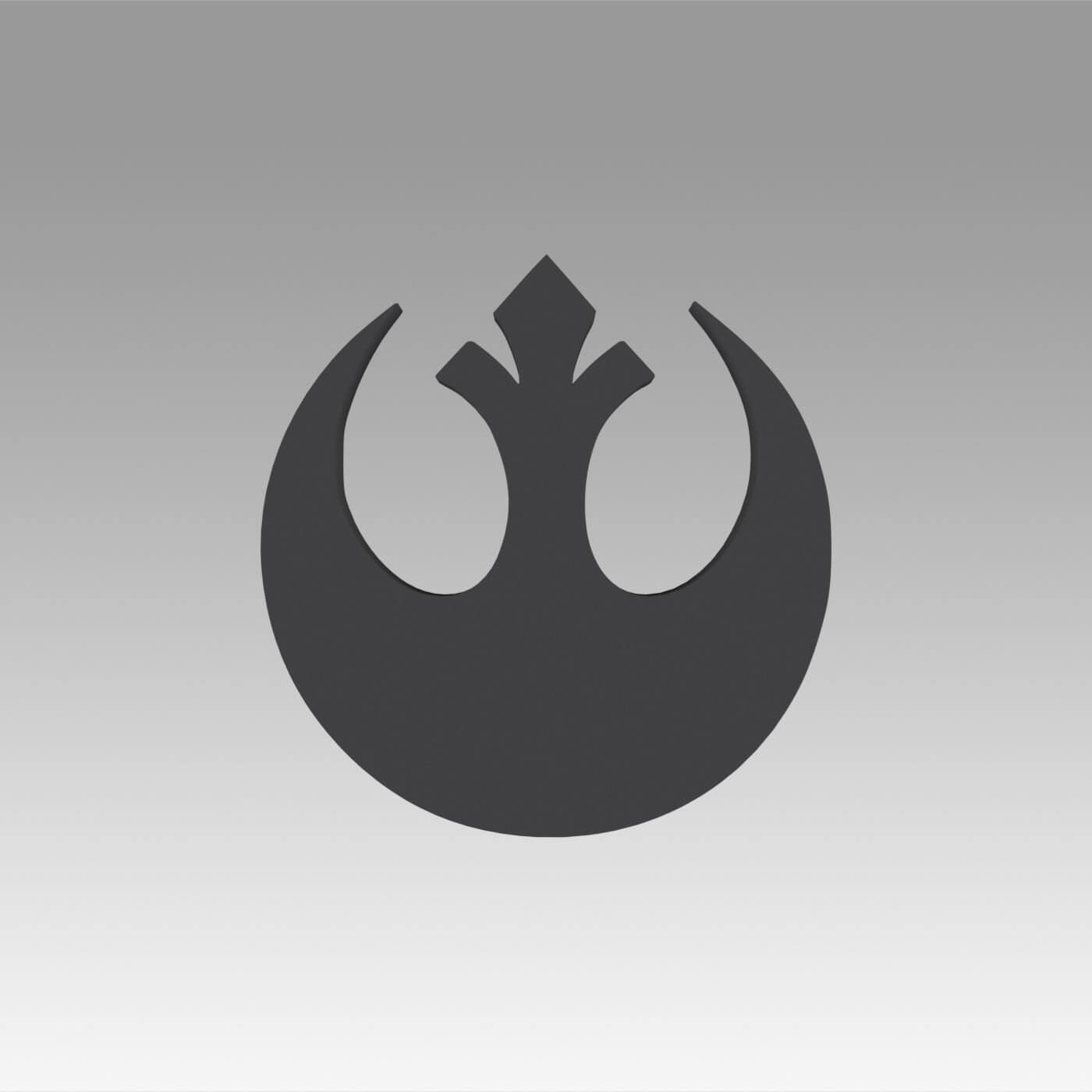 Star Wars Rebel Alliance Symbol 3D Model By Blackeveryday Star Wars Rebel Alliance Symbol 3D Model By Blackeveryday