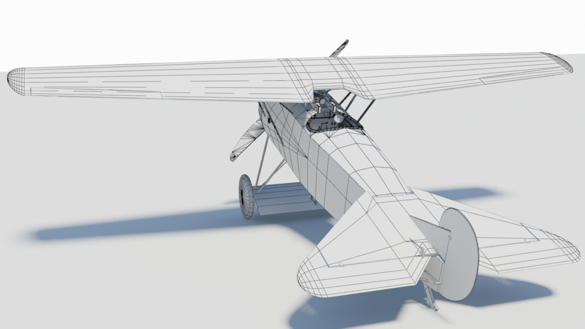 Fokker D8 Flying Razor 3D Model by blackraven37