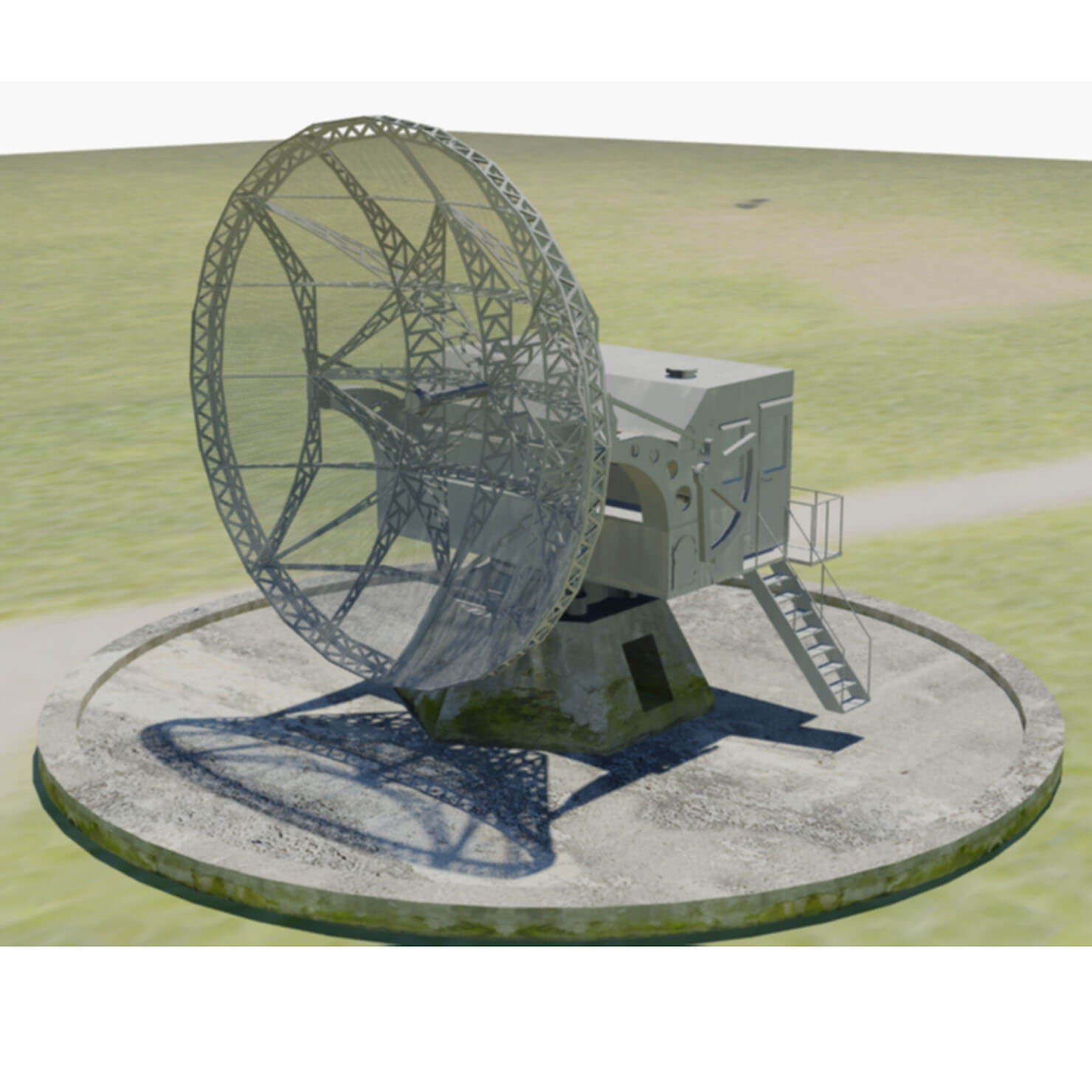 German WW2 Radar 3D Model by blackraven37