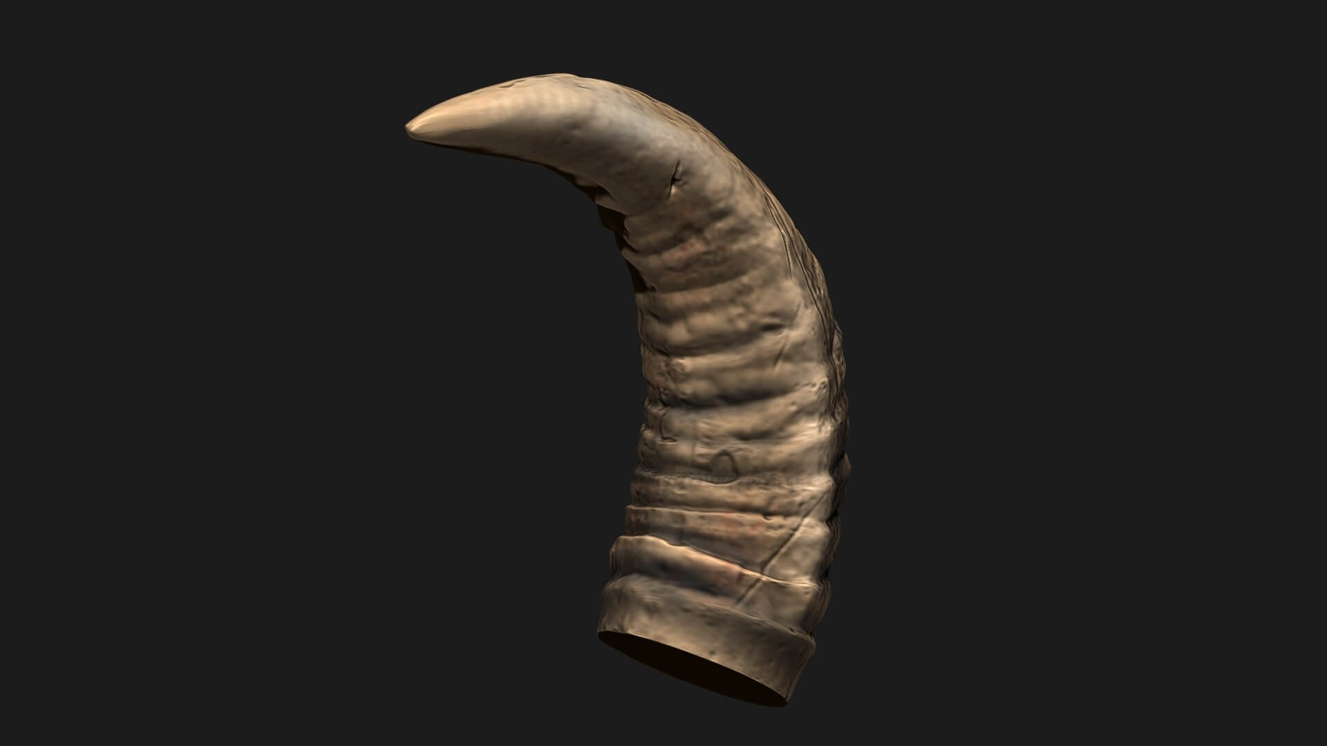 Buffalo Horns - Satan Horns - Demon Horns 3D Model by blackstar90