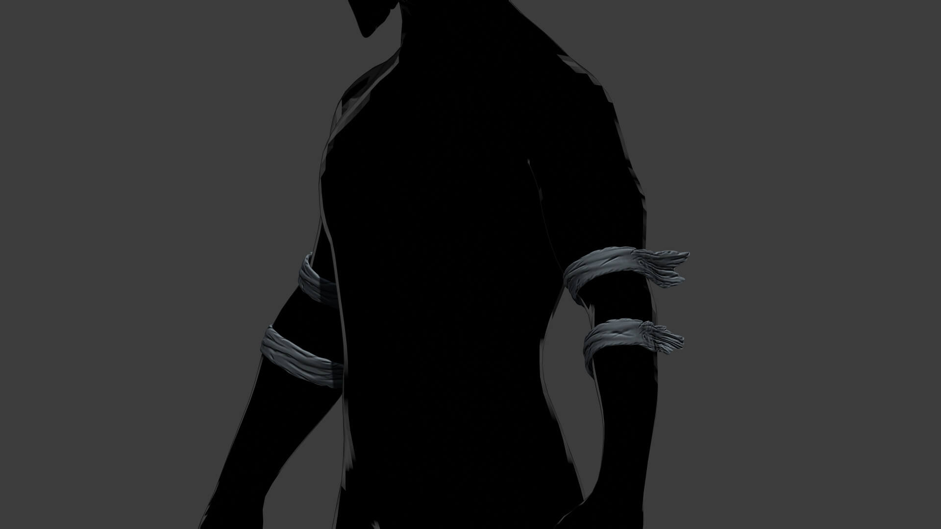 Dark Deku Full Arms Armor Suit My Hero Academia Cosplay 3D Model by