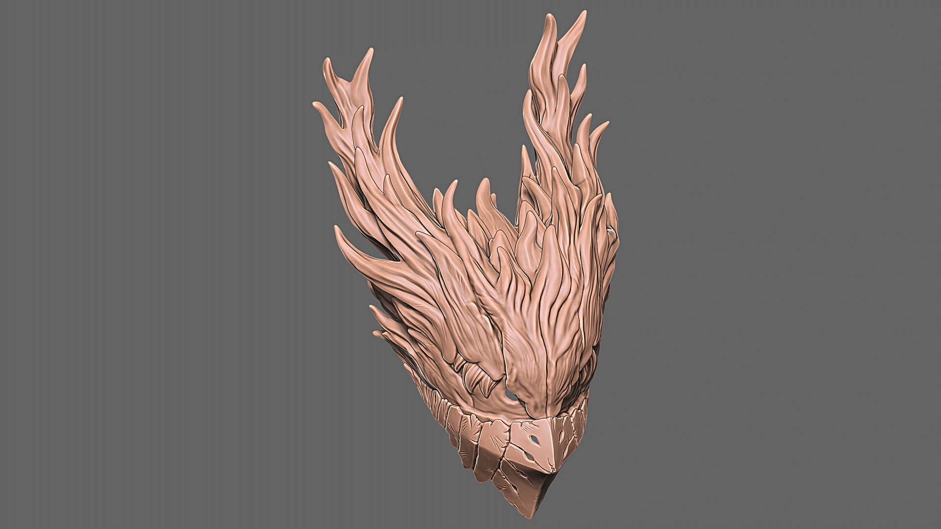 Dark Deku Mask - My Hero Academia Cosplay 3D Model by blackstar90