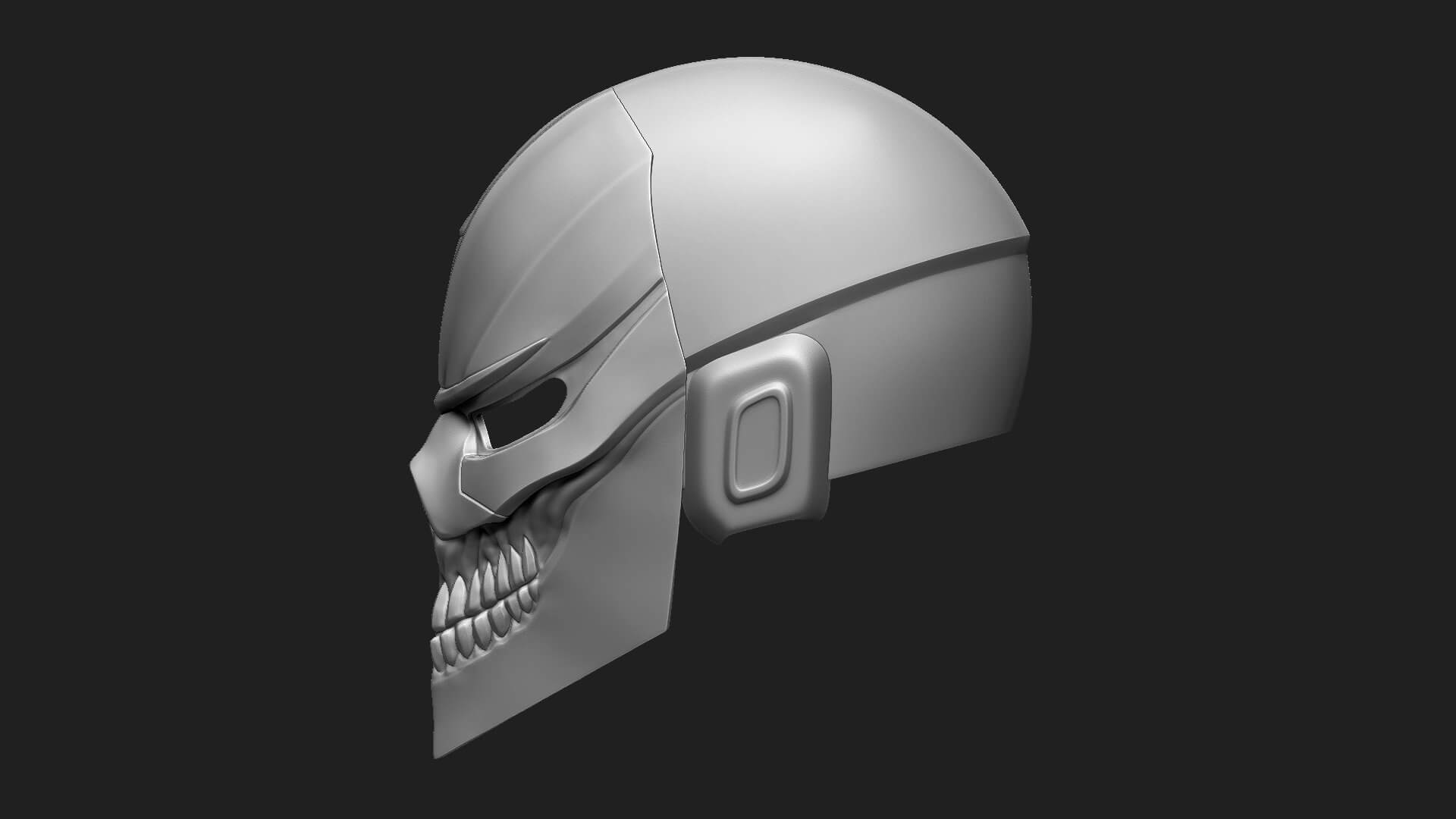 Ghost Rider Helmet - Marvel Midnight Suns 3D Model by blackstar90