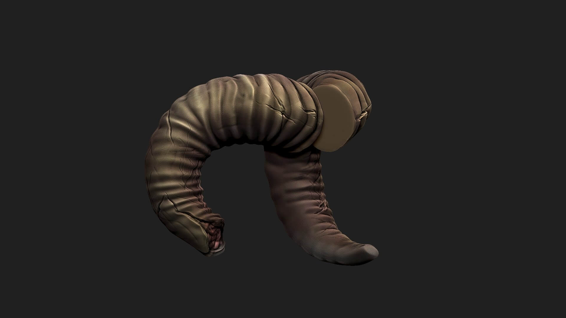 Goat Horns - Satan Horns 3D Model by blackstar90