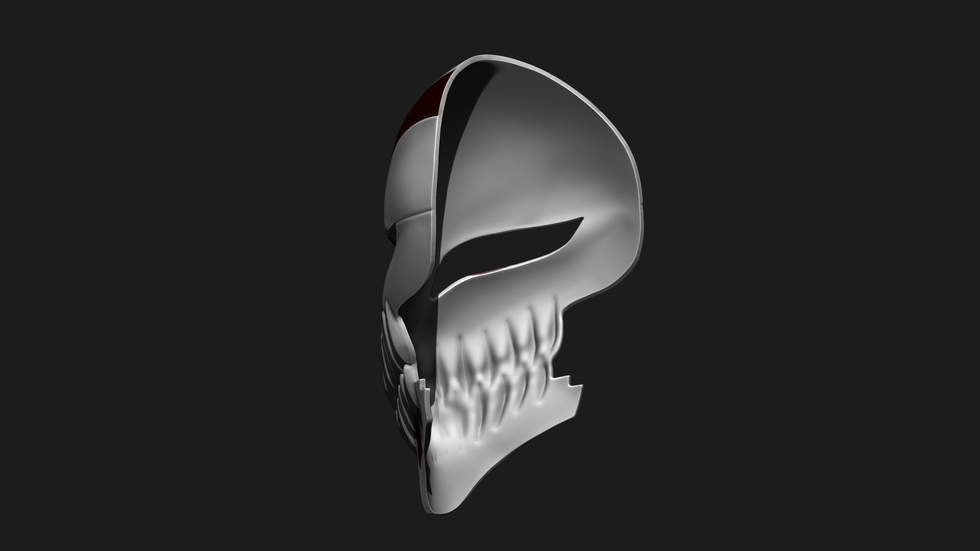 Kurosaki Ichigo Bleach Hollow Mask 3D Model by blackstar90