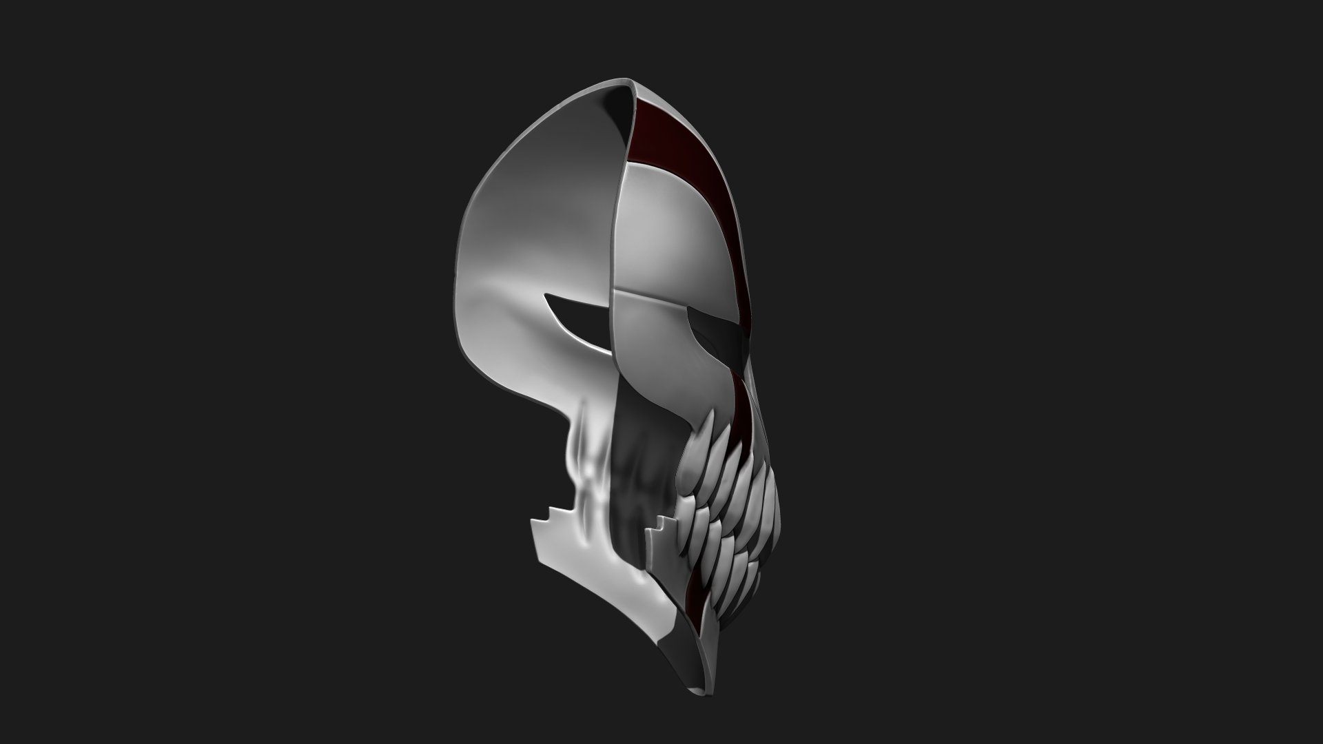 Kurosaki Ichigo Bleach Hollow Mask 3D Model by blackstar90