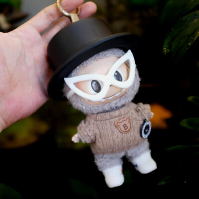 Labubu Knight Labubu Accessories - Knight Hat and Glasses - Halloween 3D Model by ...