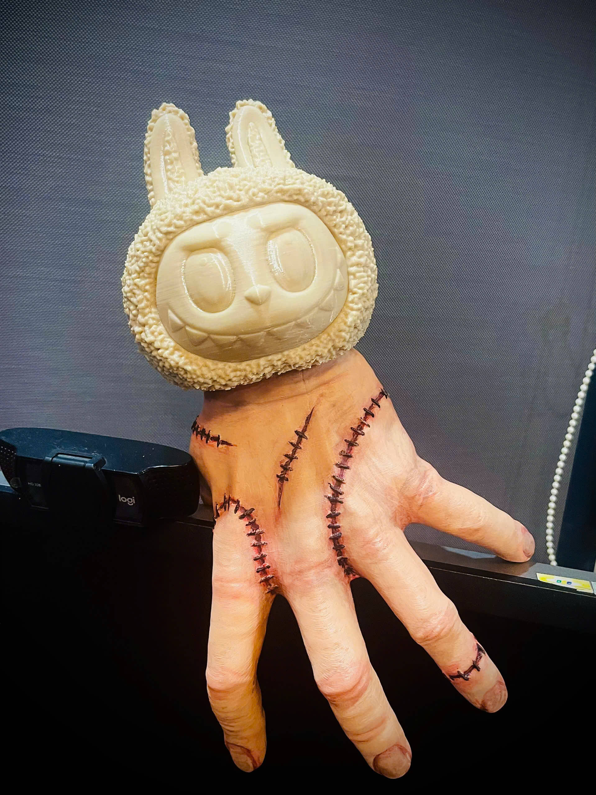 Labubu Head High Quality for Decoration and Wearable Cosplay - 3D Model ...