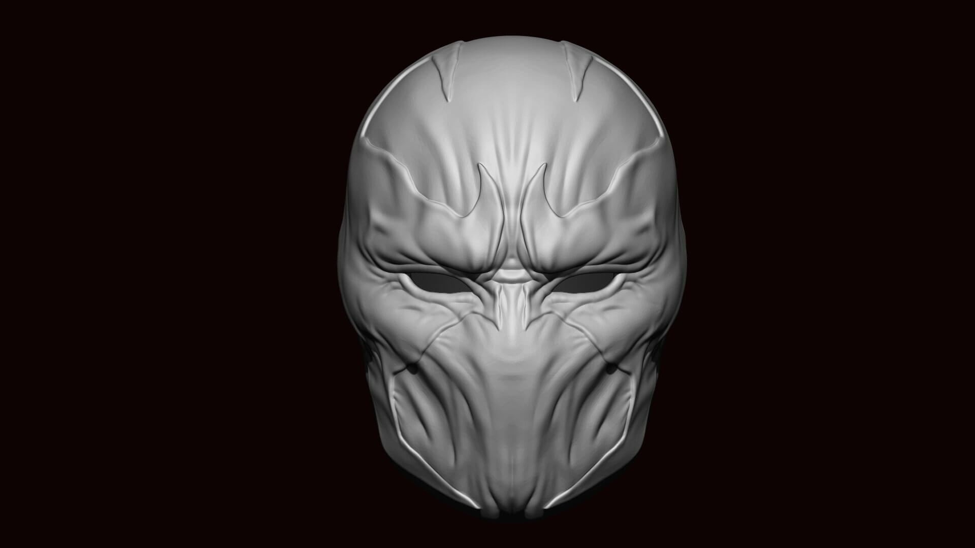 Spawn Comics Mask - 3D Model by blackstar90