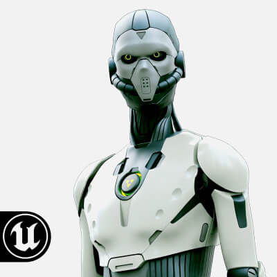 I-Homo 04 Auto-Rig Pro Rigged for Mixamo Unreal Engine Uni