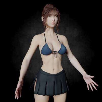 SexyGirl PBR 8k Highdetails