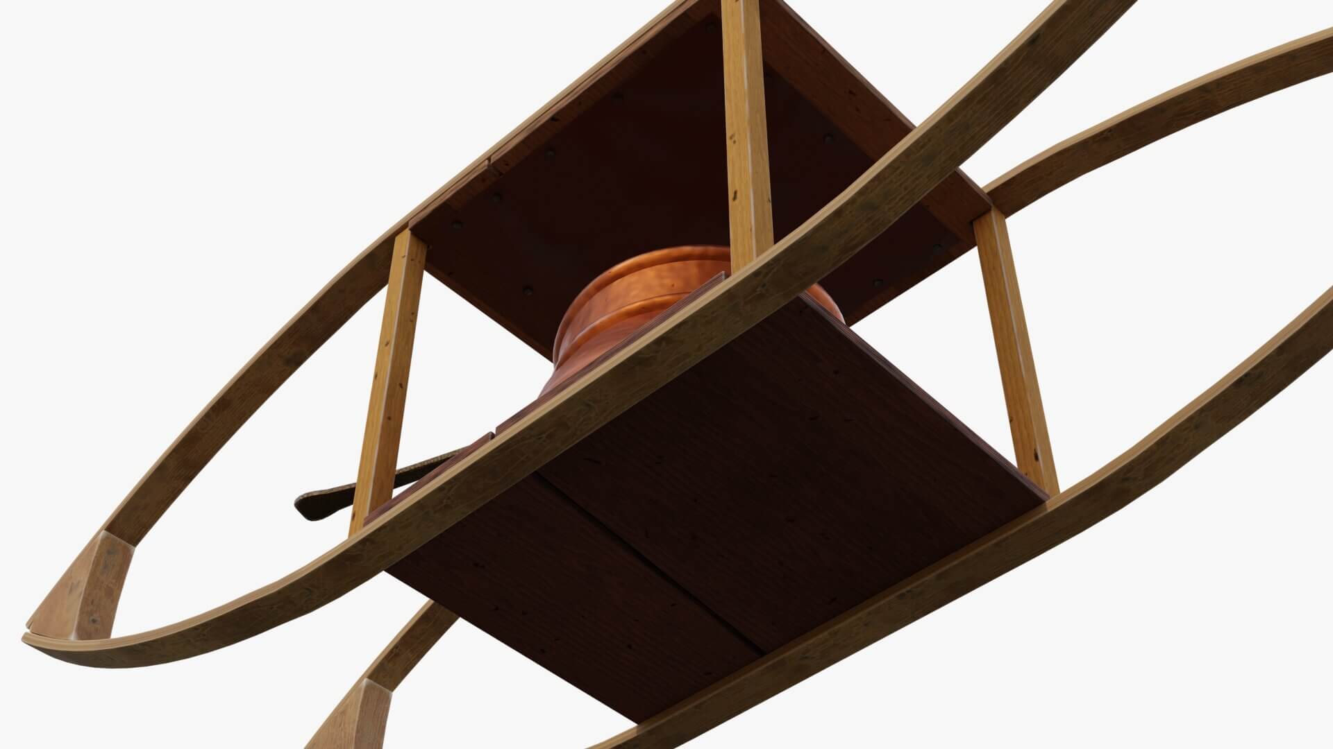 Bed Warmer 3D Model by Blenduffo