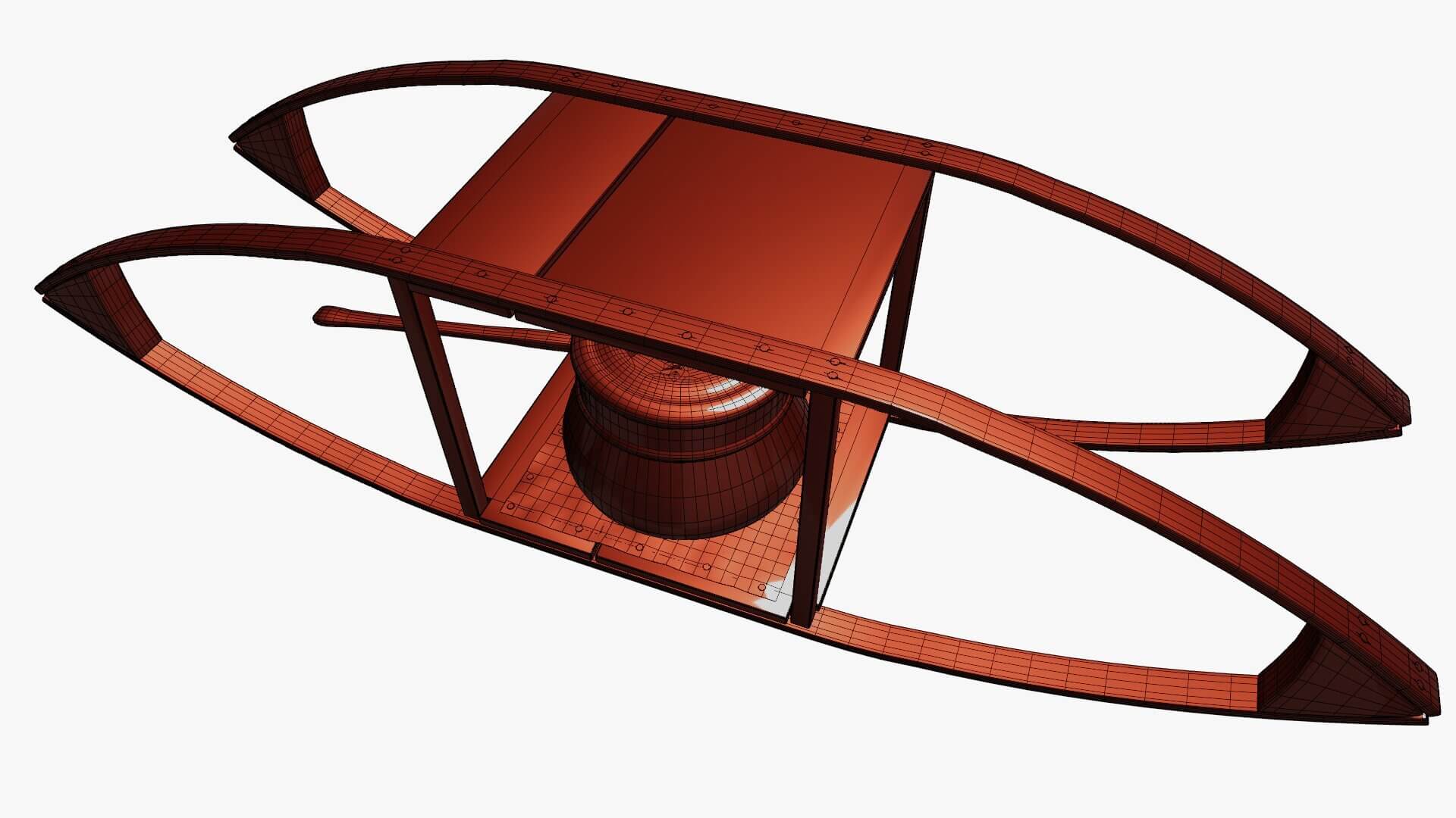 Bed Warmer 3D Model by Blenduffo