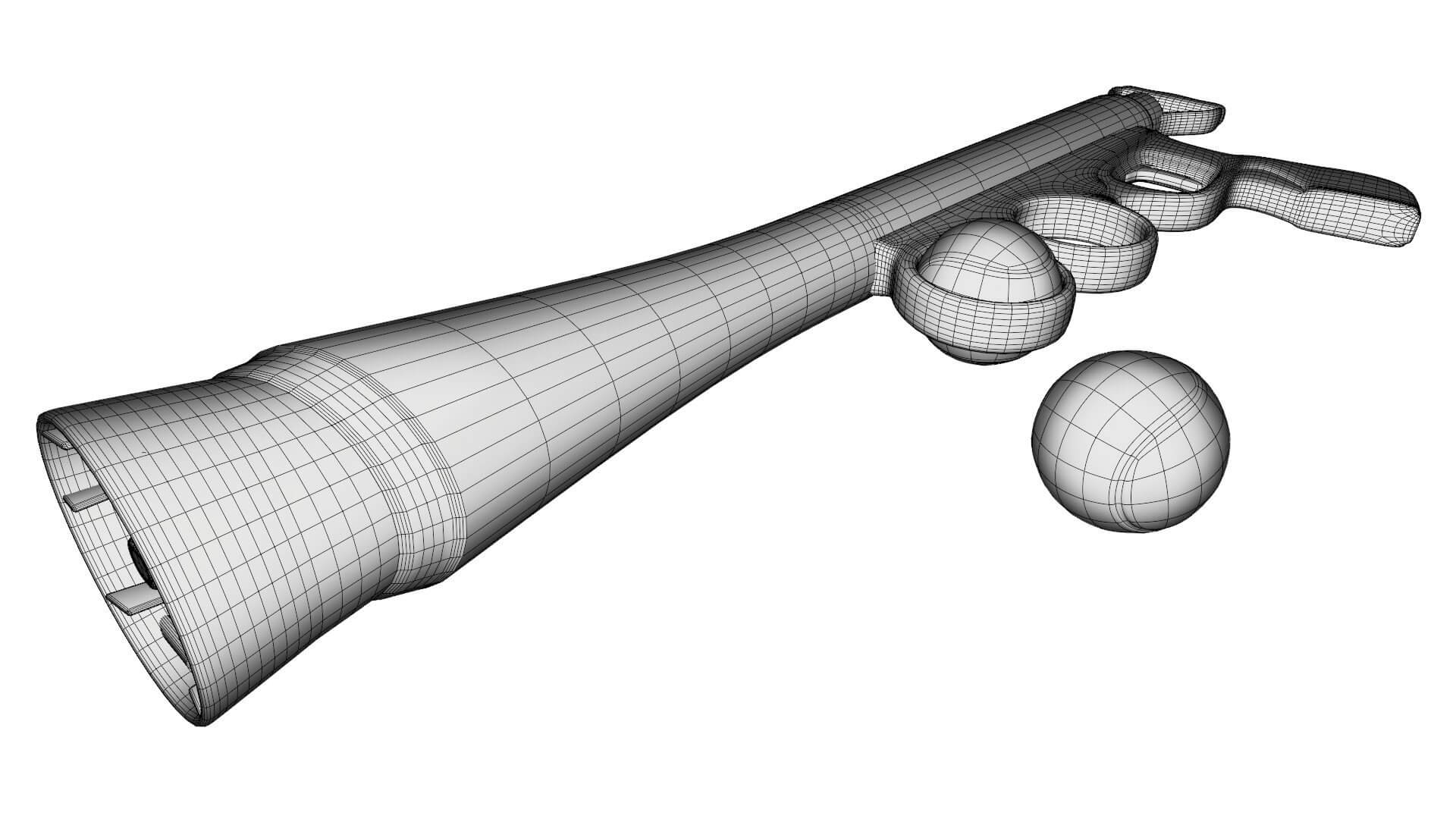 Dog Ball Launcher 3D Model by Blenduffo