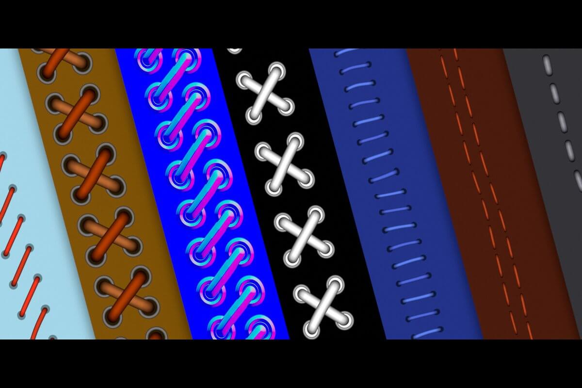 Shoelace and Stitch Node For Blender 3D Material or Shader by Blenduffo