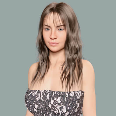 BA Gerdy for Genesis 8 Female