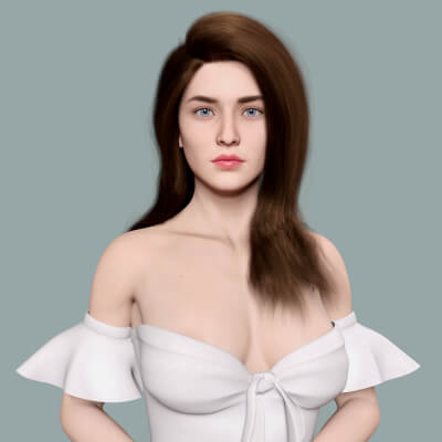 BA Salwa for Genesis 8 Female