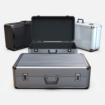 Aluminum Briefcase two finishes