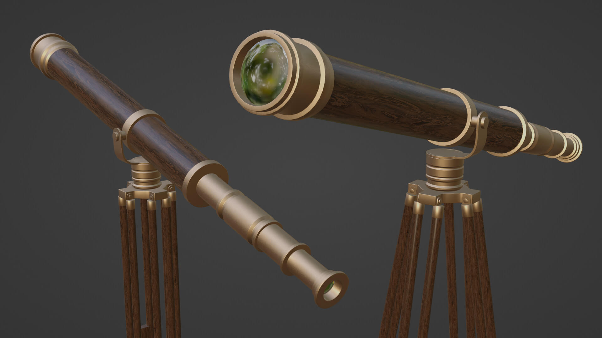 Galileo Telescope 3D Model by BlueChris206