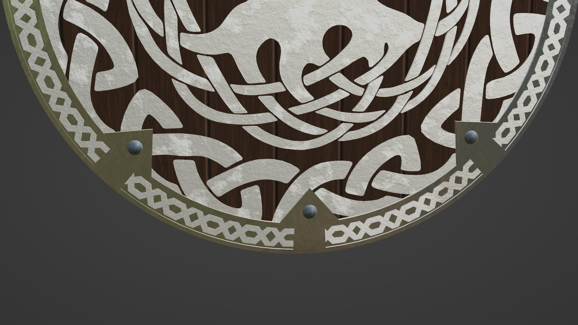 Viking Shield Jotunheim 3D Model by BlueChris206