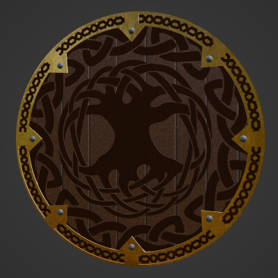 Viking Shield - Vanaheim
