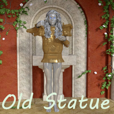Old Statue in Armor